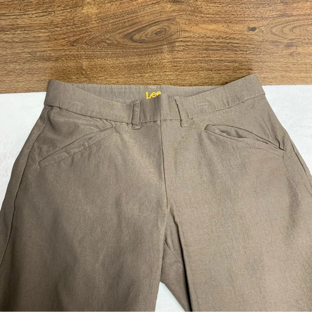 Lee Modern Series size 6M dark brown pull on pants. No buttons/zipper - Picture 5 of 8